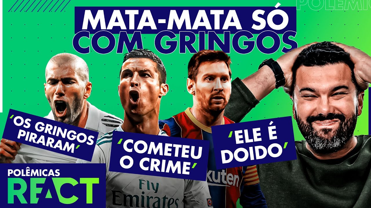 ZIDANE VENCEU MESSI E CR7! FORMIGA FICOU INCRÉDULO COM OS EX-JOGADORES GRINGOS - POLÊMICAS REACT #41