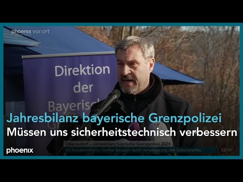 Jahresbilanz 2024 der Bayerischen Grenzpolizei am 06.02.25