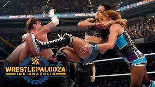 CM Punk & AJ Lee vs. Seth Rollins & Becky Lynch: Wrestlepalooza 2025 highlights video thumbnail