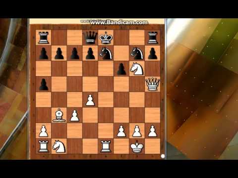 BELI IGRA I MATIRA U TRI POTEZA  - (br 10 )  # 217 sah i mat