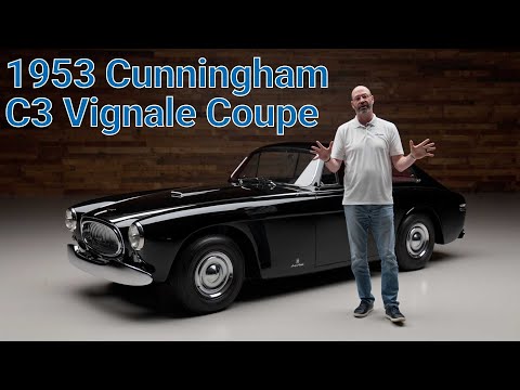 1953 Cunningham C3 Vignale Coupe - 1 of only 25 produced - Selling August 30 at the Auburn Auction