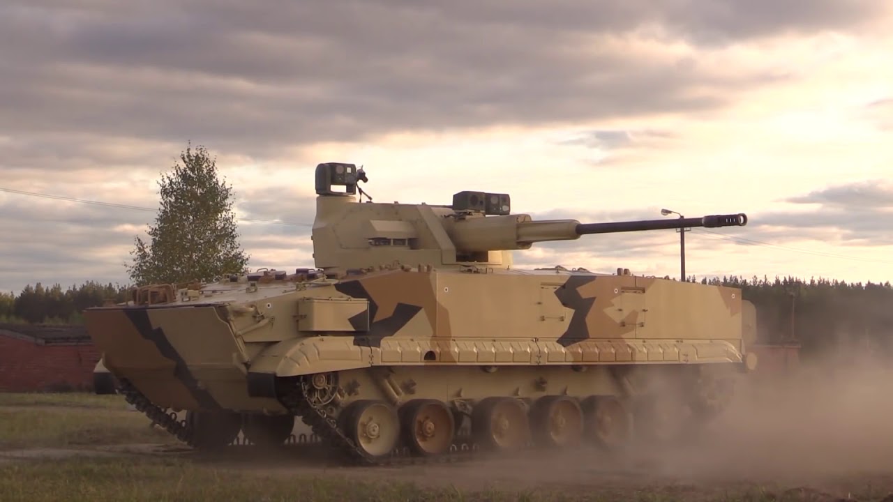 UralVagonZavod Shows BMP 3 IFV With 57mm Gun