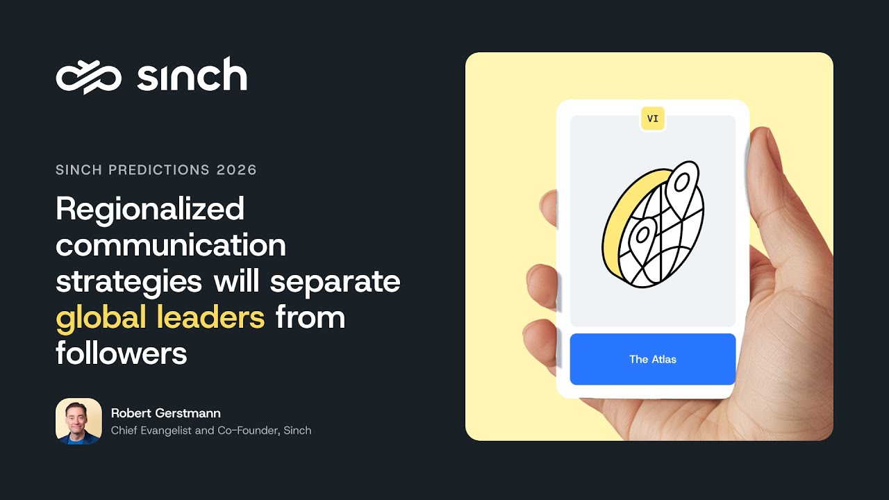 Regional strategies will set global leaders apart | Sinch Predictions 2026