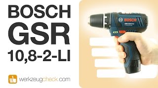 Die Referenz aus der 10,8V-Klasse (Akkuschrauber: Bosch GSR-10,8-2-Li)
