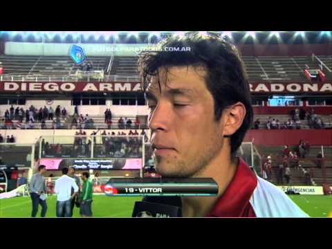 Nota Vittor. Argentinos 2 Arsenal 0.  Final 2014. Fecha 5. Fútbol Para Todos.