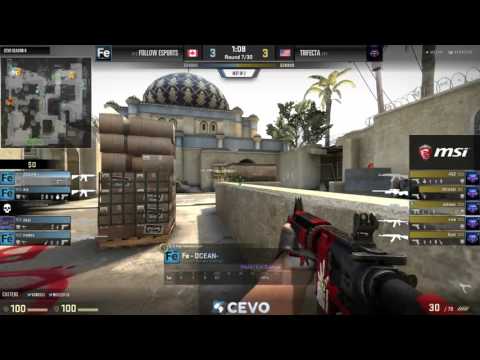Follow eSports vs Trifecta Game 2 (CEVO-P CS:GO Season 8) - Misled & Vansilli