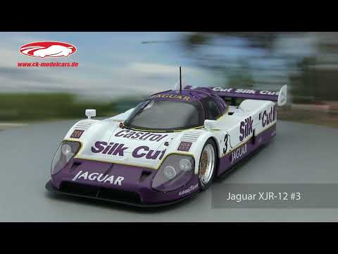 CMR 1:18 Jaguar XJR-12 #3 勝者 24h LeMans 1990 Nielsen, Cobb CMR 1:18 Jaguar XJR-12 #3 勝者 24h LeMans 1990 Nielsen, Cobb