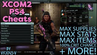 XCOM2 PS4 CHEATS: Max Supplies, 999 Stats +More! #xcom2 #xcom2modded #xcom2wotc