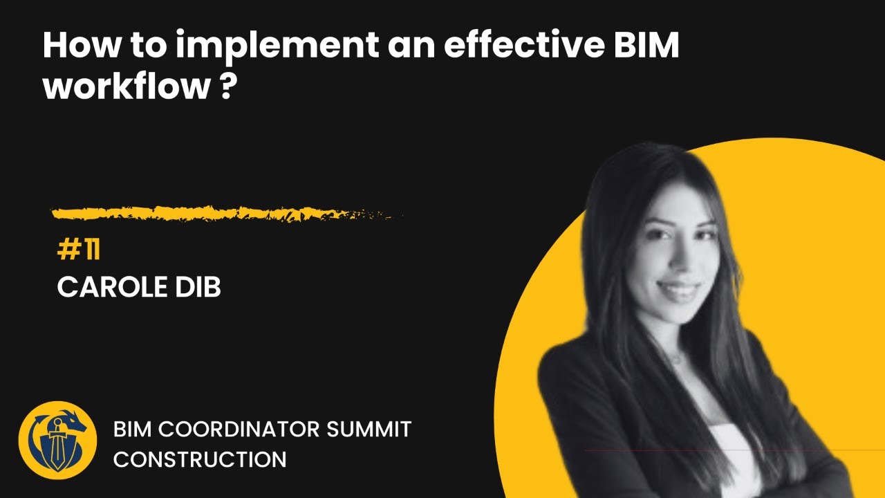 How to implement an effective BIM workflow ?