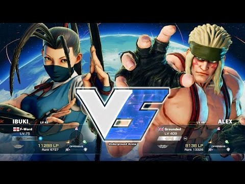 Ibuki (F-Word) vs. Alex (Stu) [SFV]