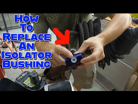 How To Replace Isolator Bushing On '99 Volvo/13 Eaton Fuller Transmission