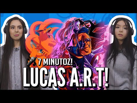 JOVENS REAGEM A VALE DO FIM, JINCHUURIKI E SHIPPUDEN - LUCAS A.R.T - 7 MINUTOZ