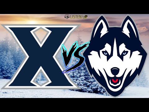 UConn Huskies last check in vs Xavier