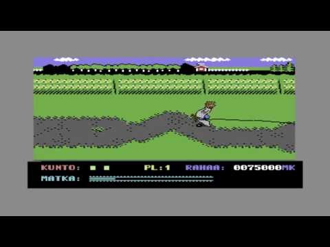 Lukozer Retro Game Review 215 - Uuno Turhapuro Muuttaa Maalle - Commodore 64