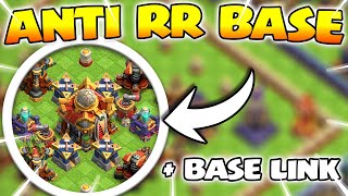 Anti Root Rider Base (Updated)!!! TH16 Base With TH16 Base Link (Clash of Clans)