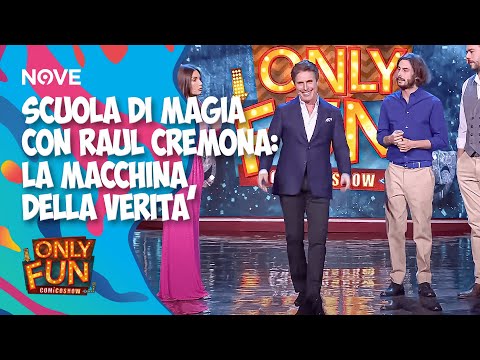 Scuola di Magia con Raul Cremona: la macchina della verità | ONLY FUN!