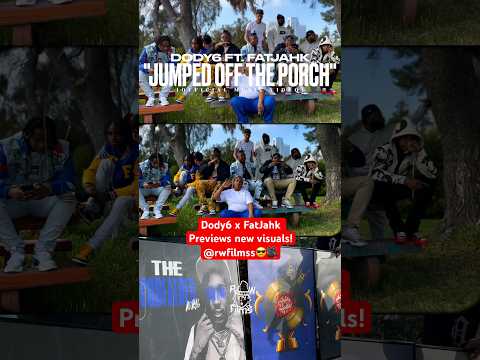 Dody6 x FatJahk previews new visuals! How’s it looking?😎🎥 @rwfilmss #bts #shorts #trending #fyp