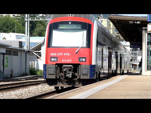 Unglaubliche Saubere S-Bahn Zürich - Au Zürich S8 nach Winterthur