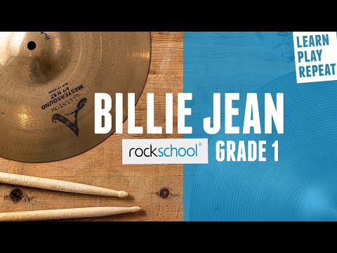 BILLIE JEAN Rockschool drums grade 1 2018