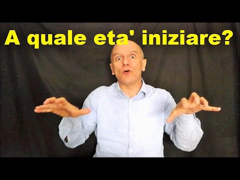 Quale e' l'eta giusta per fare musica