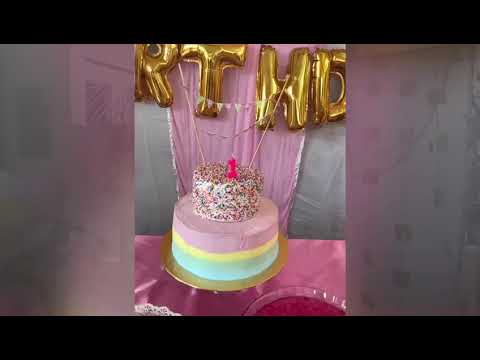 Mehwish 1st birthday celebration