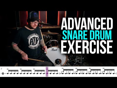 Advanced Drum Exercise - Hybrid Rudiment Challenge
