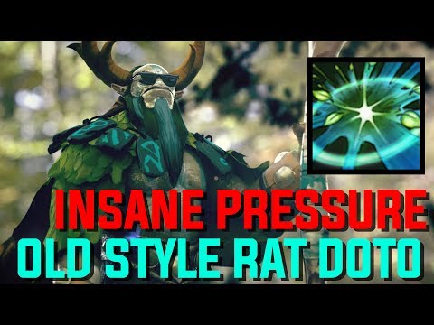 OLD STYLE RAT DOTO - MIRACLE INSANE PRESSURE WITH NATURE - Dota 2