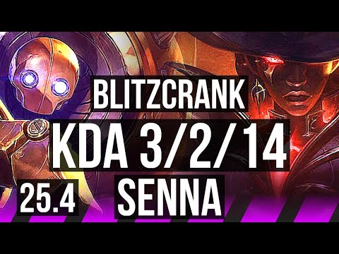 BLITZCRANK & Xayah vs SENNA & Cho'Gath (SUP) | 3/2/14 | EUW Challenger | 25.4