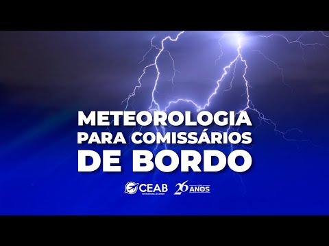 #meteorología  para Comissários de Bordo