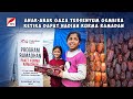 SENYUM BAHAGIA ANAK ANAK PALESTINA DI GAZA KETIKA MENDAPAT HADIAH KURMA RAMADAN DARI TIM NPC