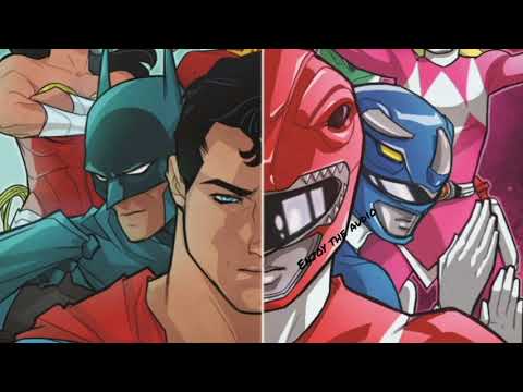 Justice League vs Power Rangers full comic