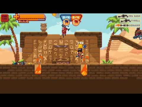 Gangfort - online 2D shooter Video