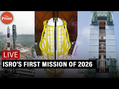 LIVE: ISRO’s first mission of 2026 | PSLV-C62 / EOS-N1 Mission Launch | Military satellite |India