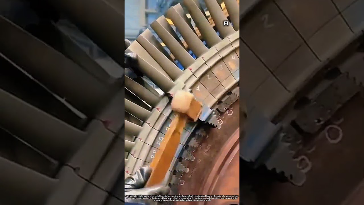 Turbine Engine Blade Installation