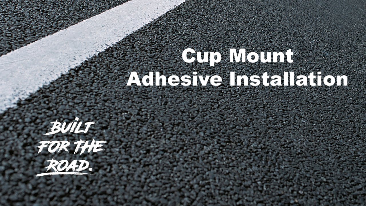 Shur-Tite Cup Mount Instatllion- Epoxy