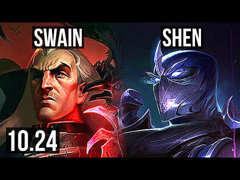 SWAIN & Jhin vs SHEN & Kai'Sa (SUPPORT) | 1/1/12, 400+ games | NA Diamond | v10.24