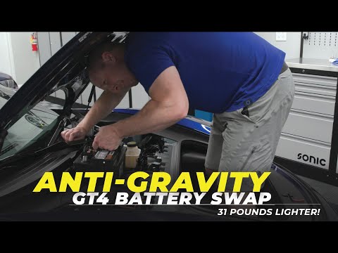 GT4 Anti Gravity Battery Install
