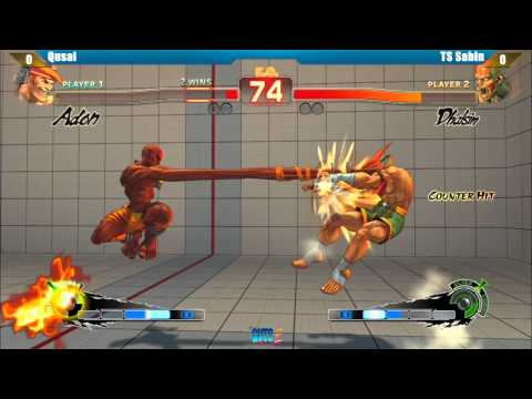 Super Street Fighter 4 AE2012 Miguel Ozuna vs Kyriptic & Qusai vs TS Sabin GUTS2 Tournament