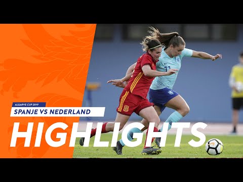 Highlights: Spanje - OranjeLeeuwinnen (27/01/2019)...