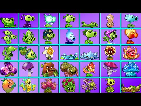 Random 35 PEA & NEWEST Plants vs All Zombies - Who Will Win? - PvZ 2 Plant vs Plant Battlez