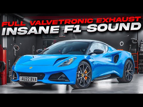 BEST SOUNDING V6?! Lotus Emira with Full Valvetronic Designs Titanium Exhaust + Race Headers
