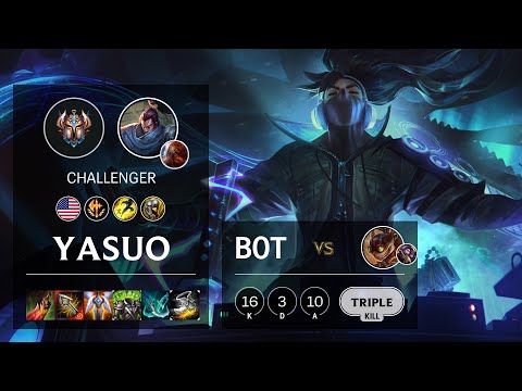 Yasuo Bot vs Ziggs - NA Challenger Patch 10.13