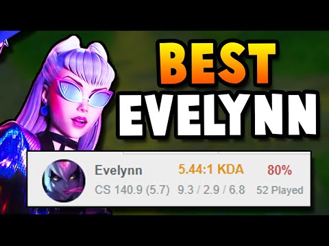 HOW I GOT AN 80% WIN RATE TO DIAMOND WITH MY EVELYNN JUNGLE PATHING (15 year old Challenger)