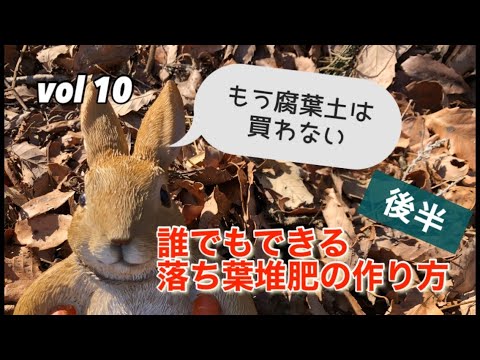 枯れ葉を使った肥料の作り方は？葉を再利用して適切に変形するにはどうすればよいですか?  庭園