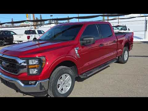 2023 Ford F-150 XLT 4WD SuperCrew 6.5' Box in Oxford White for sale at CSL Ford Sales in Cardston, AB