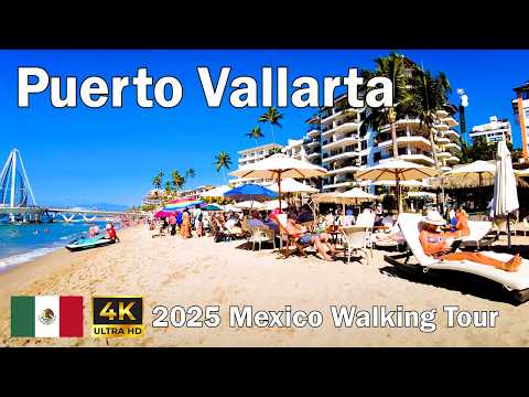 Puerto Vallarta, Mexico - 2025 Walking Tour in 4K HD