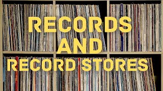 Bunch of Mostly Jazz Records and the Stores they came from.