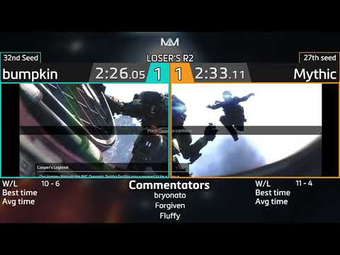 Mach 1 March - Mythic vs Bumpkin - Loser's R2 | Titanfall 2 Speedrun Tournament