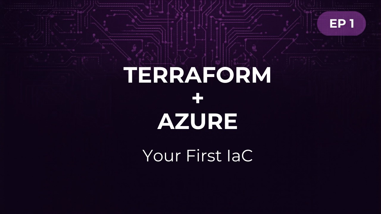 EP 1 — Terraform + Azure: Your First Infrastructure as Code (The Right Way)