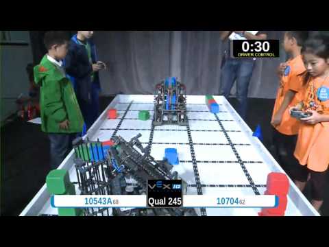 2015 VEXIQ Elem Q245 -  (10543A 10704) 138 - VEX-IQ Elementary School-VEX Worlds 2015